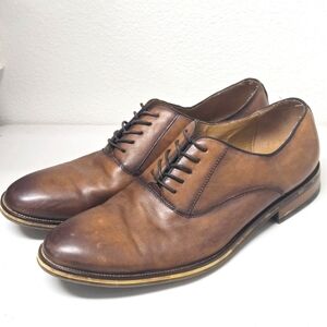 Aldo Men’s Brown Lace-Up Oxford Formal Dress Shoes Size 13